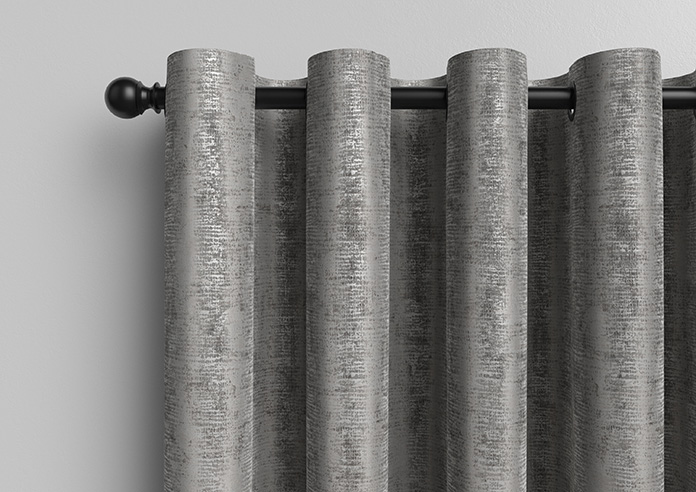 Anaconda, Metallic Grey - Made to Measure Curtains - Image 12